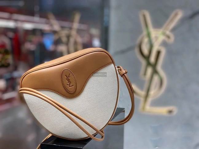 Monogramme Cœur Bag In Canvas And Vintage Leather - YPS15 - 5