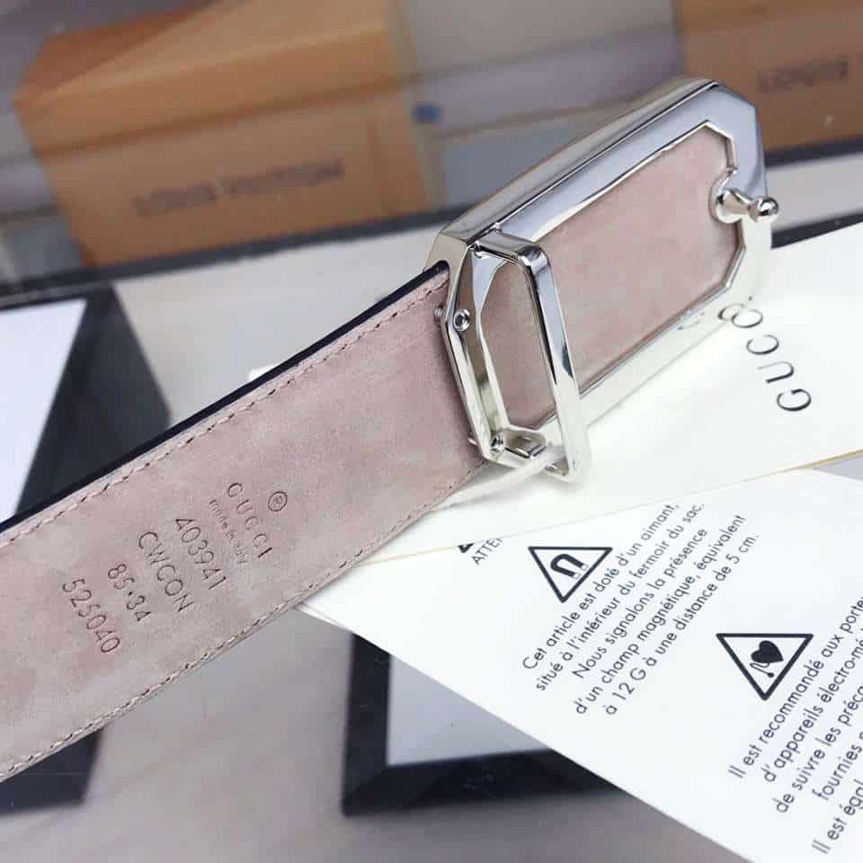 Gucci Signature Leather Belt - BEL15 - 7