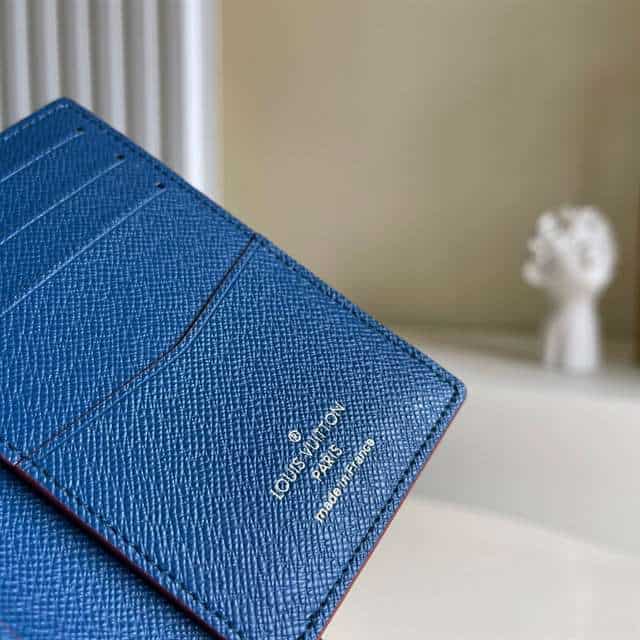 Lv X Nb Pocket Organiser Wallet Monogram Antarctica Coated Canvas M80103 - WPR020 - 7