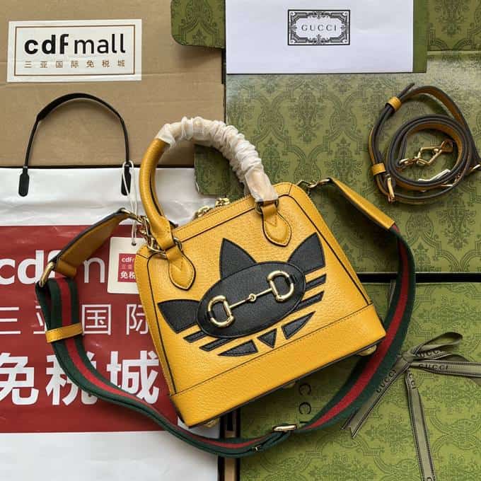 Adidas x Gucci Horsebit 1955 mini bag - GHB282 - 1