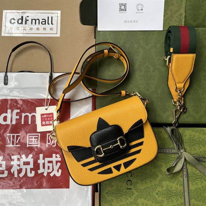Adidas x Gucci Horsebit 1955 mini bag - GHB288 - 1