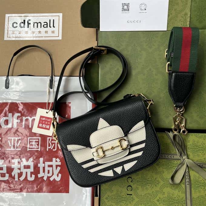 Adidas x Gucci Horsebit 1955 mini bag - GHB290 - 1