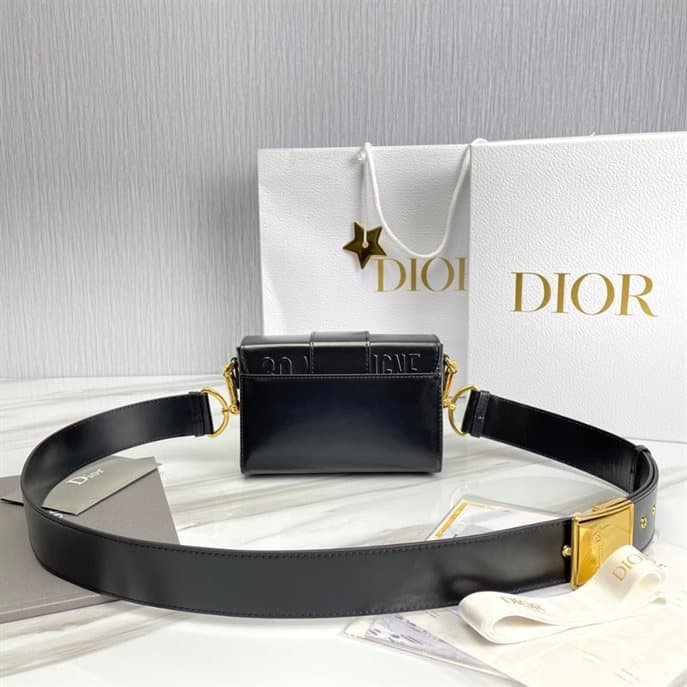 Dior 30 Montaigne Box Bag Latte Box Calfskin - DHB044 - 8