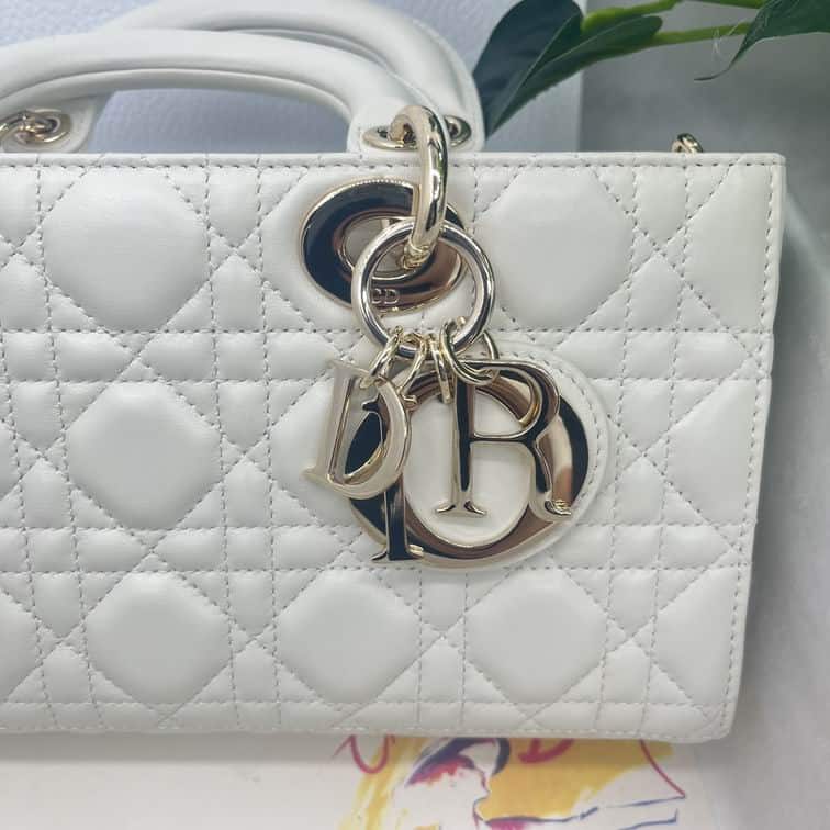 Dior Medium Lady D-Joy Bag Cannage Lambskin - DHB101 - 9