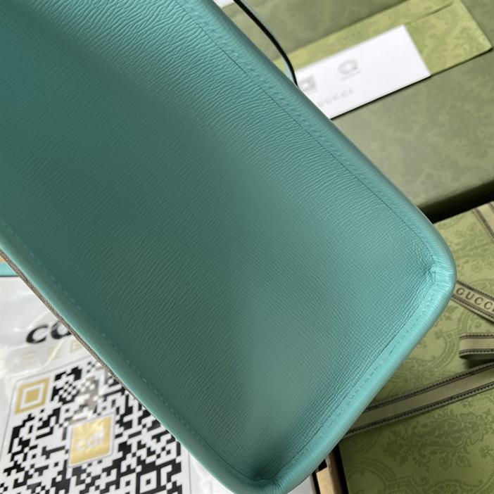 GG Small Tote Bag Blue Orange - GTB200 - 6