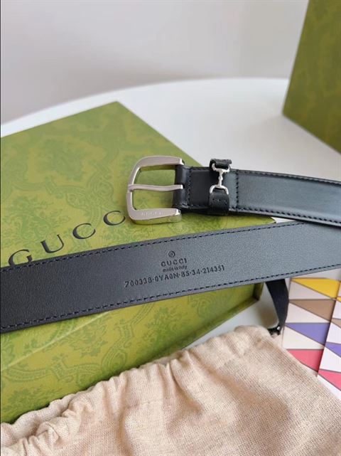 Gucci Belt with crystal Horsebit - BEL18 - 6