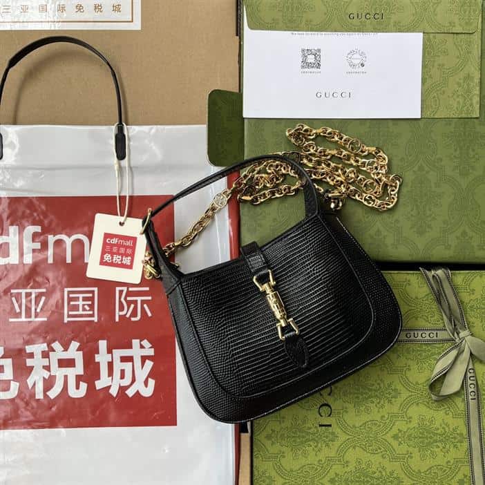 Gucci Jackie 1961 lizard mini bag - GHB257 - 1