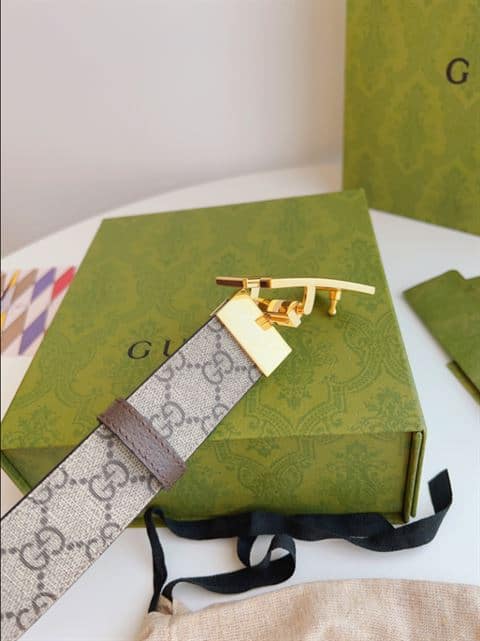 Gucci Reversible belt with Square G buckle - BELT23 - 5