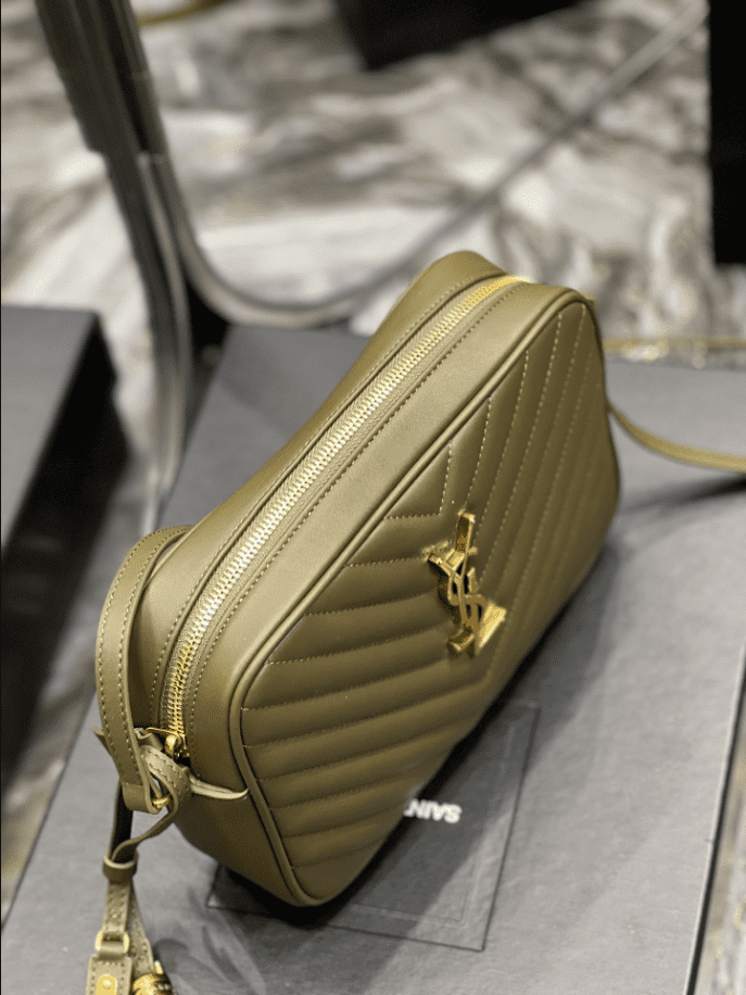 YSL Lou Camera Bag In Quilted Leather - YPS65 - 7