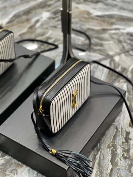 YSL Lou Camera Bag In Quilted Leather - YPS68 - 6