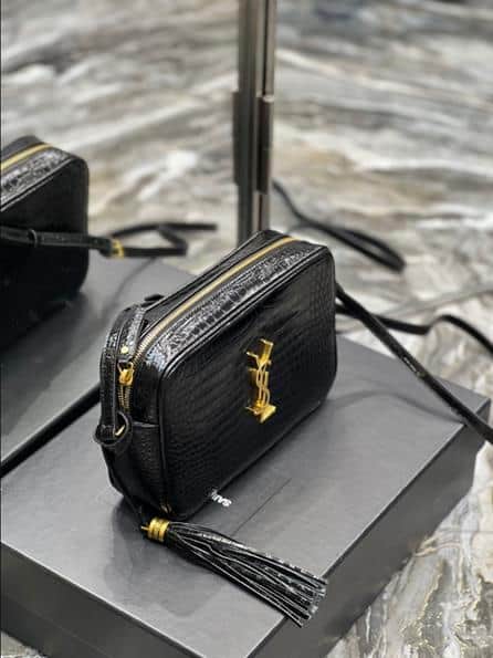 YSL Lou Camera Bag In Quilted Leather - YPS71 - 6