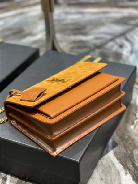 YSL Sunset Shoulder Bag - YPS72 - 6