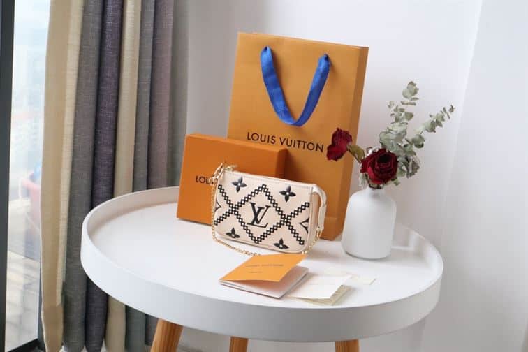 LOUIS VUITTON MONOGRAM EMPREINTE BRODERIES BAG - LHB620 - 9