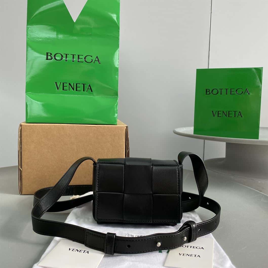 Bottega veneta Men's Cassette in Black - PBV07 - 9