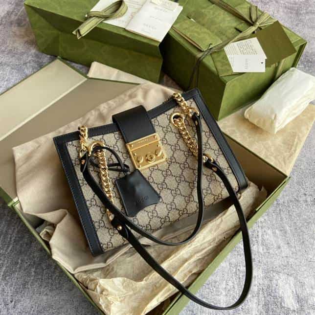 Padlock medium GG shoulder bag - GTB108 - 10