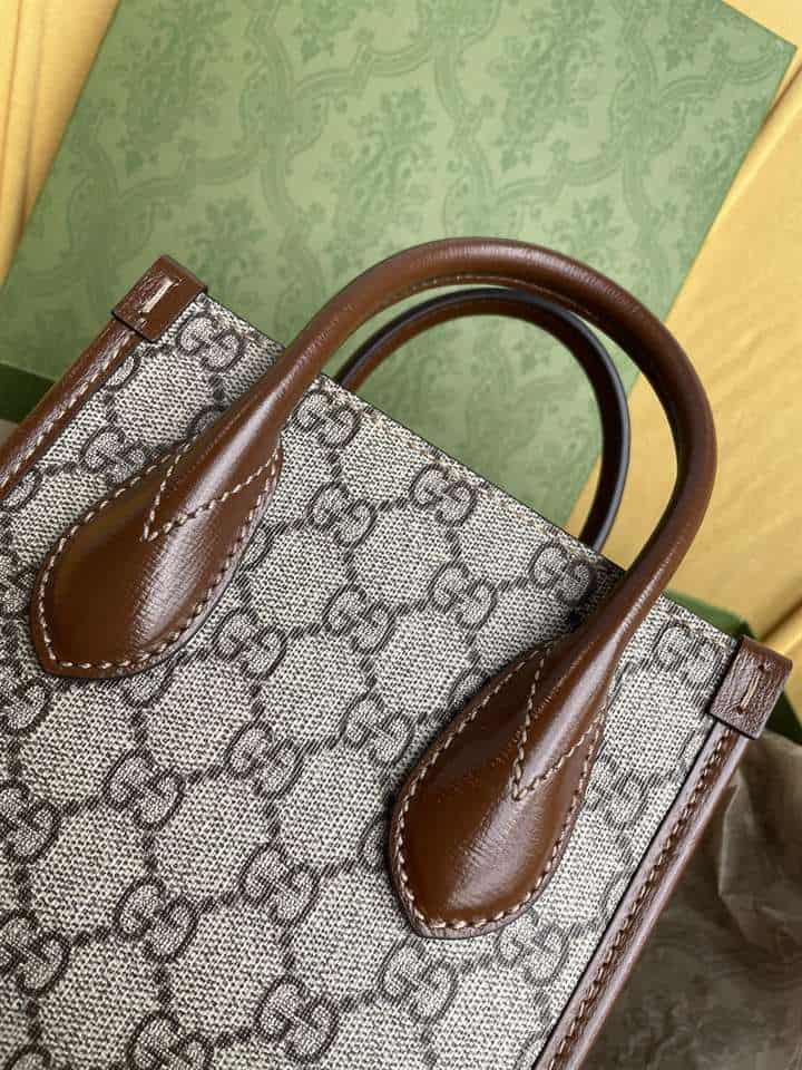 Mini tote bag with Interlocking G - GTB174 - 10