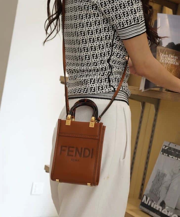 Fendi Mini Sunshine Shopper - FPD15 - 8