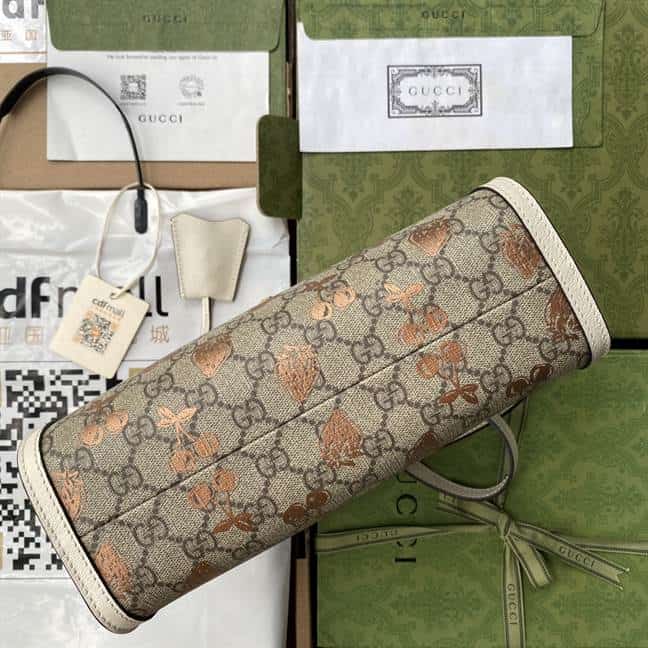 Padlock small berry tote bag - GTB112 - 10