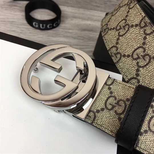 Gucci GG Supreme Belt With G Buckle - BPR007 - 5