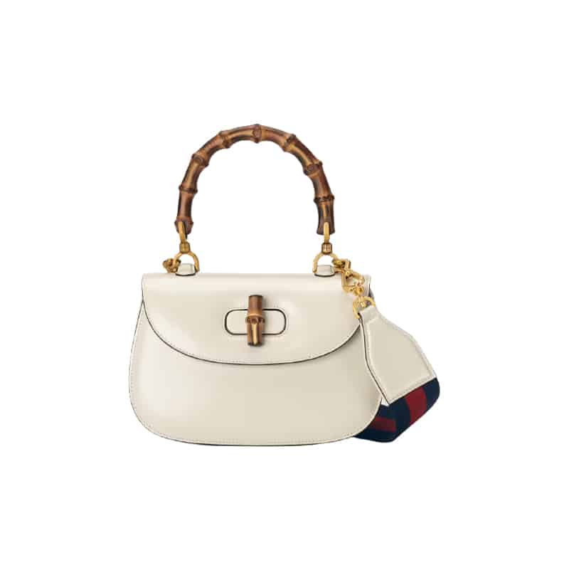 Small top handle bag with Bamboo - GHB129 - 1