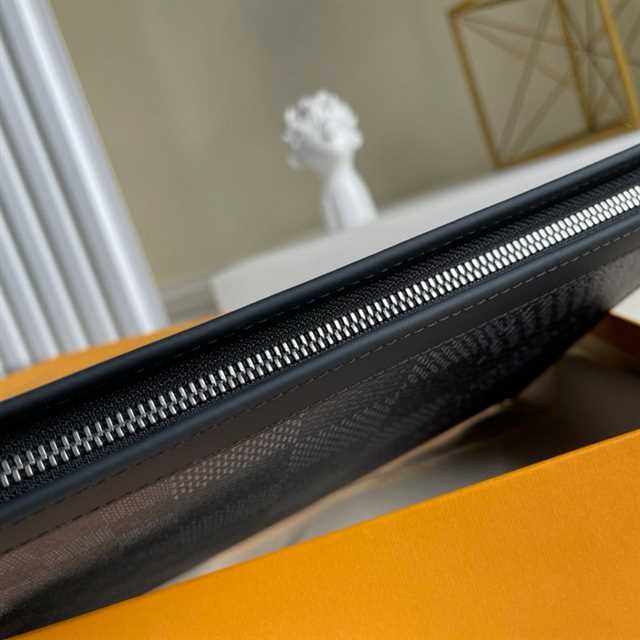 Louis Vuitton Pochette Voyage Mm Damier Graphite Canvas LP52 - 9