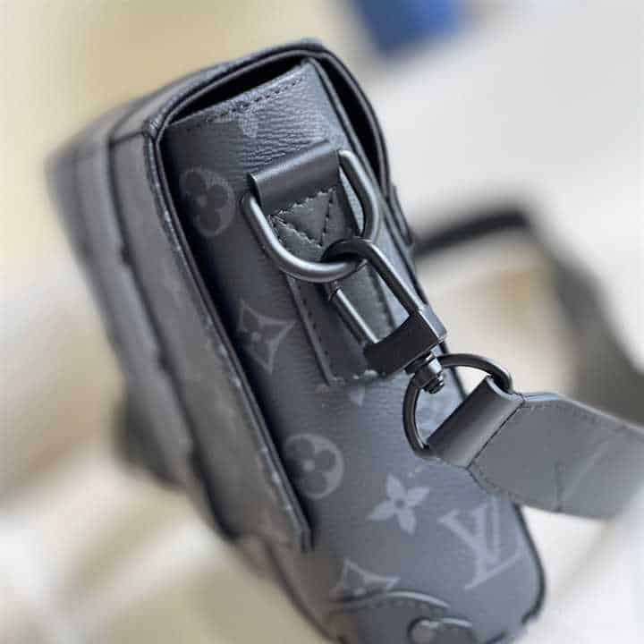 Louis Vuitton Trunk Messenger Monogram Eclipse Coated Canvas LMB014 - 10