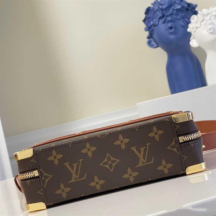 Louis Vuitton NBA Handle Trunk Monogram Coated Canvas Textile Lining In Brown - LMB009 - 10