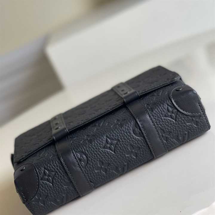 Louis Vuitton Trunk Messenger Bag Taurillon Monogram Leather LMB016 - 10