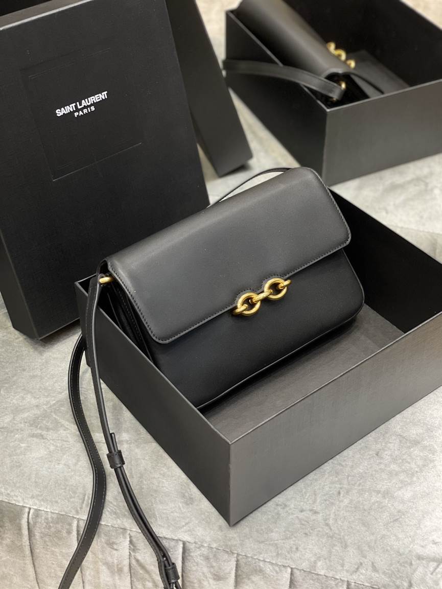 Le Maillon Satchel In Smooth Leather - YPS09 - 4