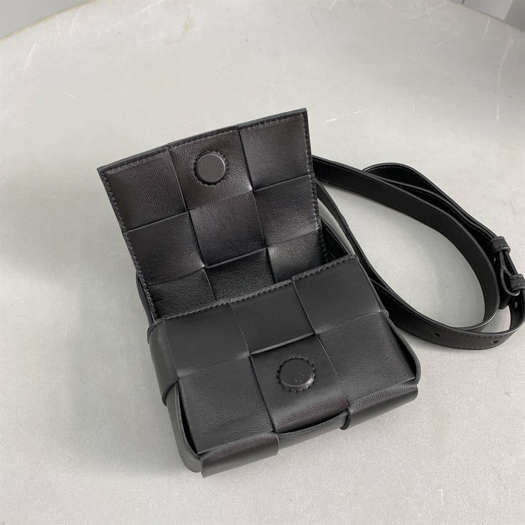 Bottega veneta Men's Cassette in Black - PBV07 - 6