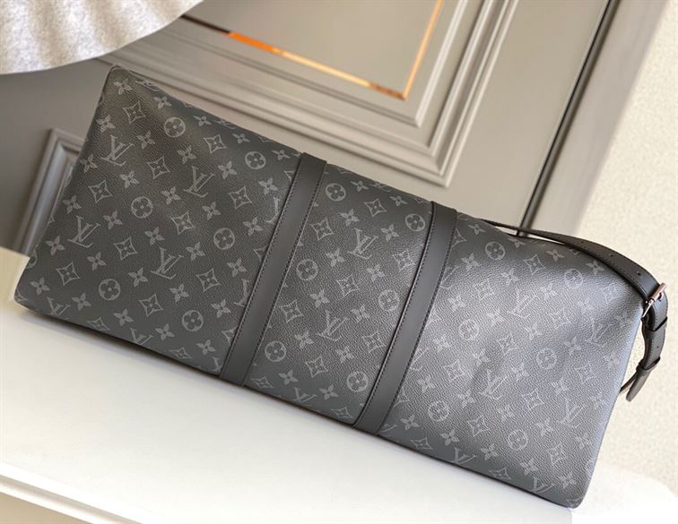 Louis Vuitton Monogram Eclipse Keepall Bandouliere - LDB082 - 3