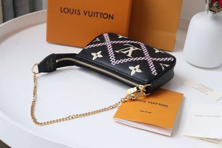 LOUIS VUITTON MONOGRAM EMPREINTE BRODERIES BAG - LHB621 - 2