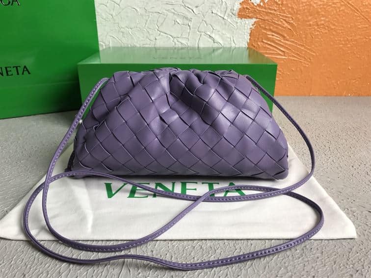 Bottega Veneta Women's Mini Pouch in Lavender - PBV25 - 5