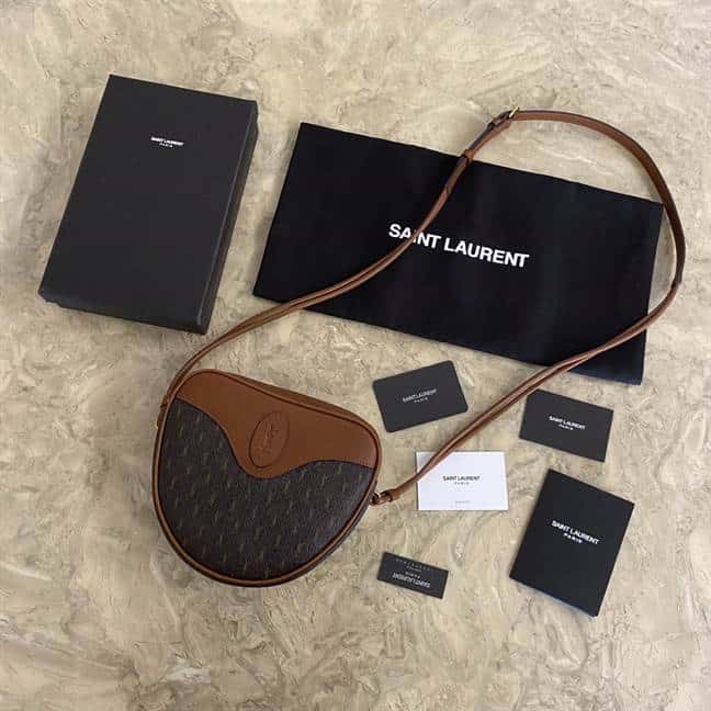 Le Monogramme Cœur Bag In Canvas And Smooth Leather - YPS14 - 4