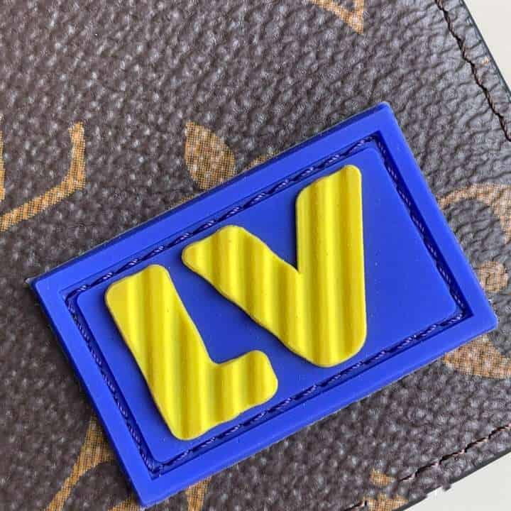 M80523 Louis Vuitton Brazza Wallet Monogram Coated Canvas In Brown - WPR053 - 3
