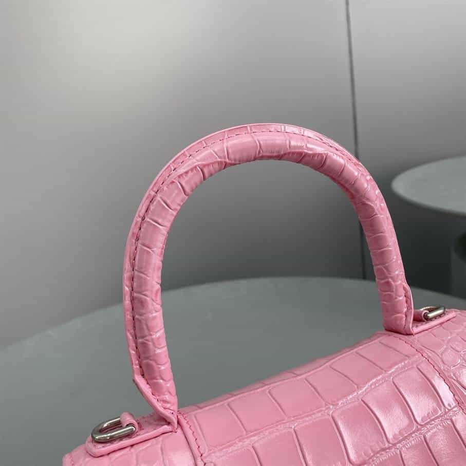 Women'S Hourglass Small Handbag In Light Pink - BHB11 - 5