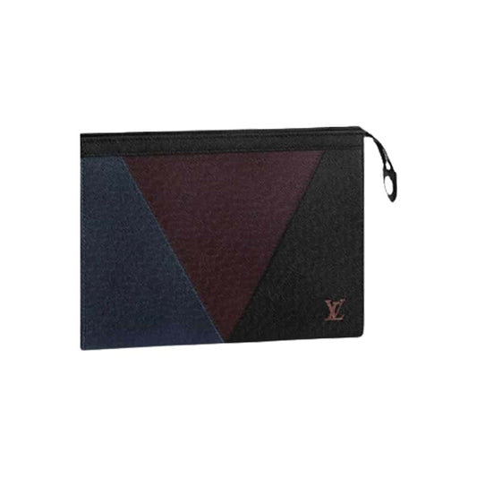 Louis Vuitton Pochette Voyage Mm Taiga Leather LP21 - 1