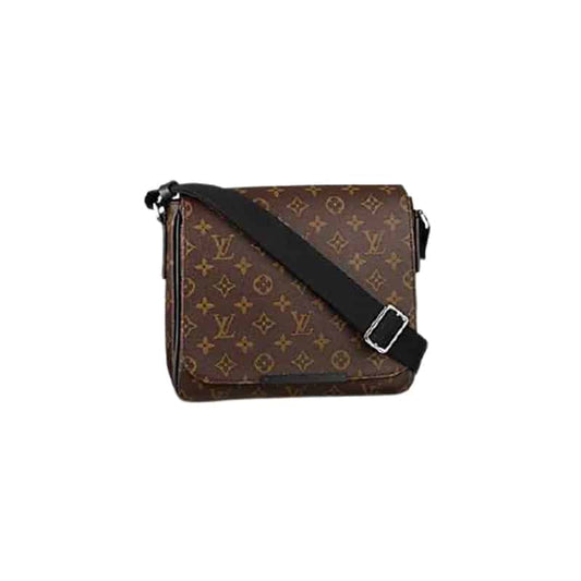 Louis Vuitton District Pm Messenger Bag Monogram Macassar Canvas LMB022 - 1