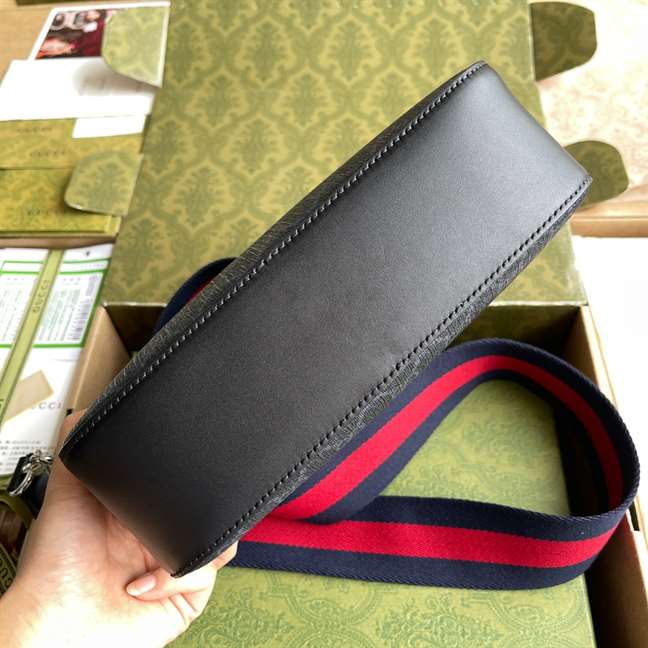 GG Black shoulder bag - GMB48 - 7