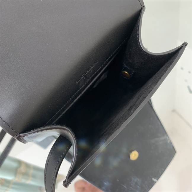 Kaia North/South Satchel In Vegetable-Tanned Leather - YPS13 - 6