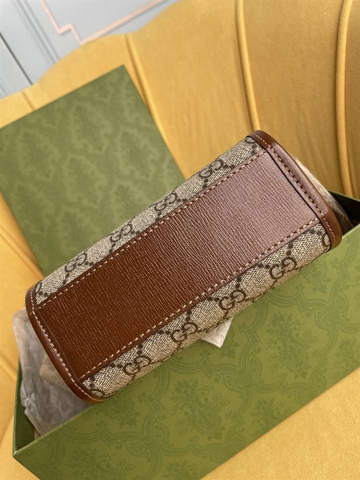 Mini tote bag with Interlocking G - GTB174 - 4