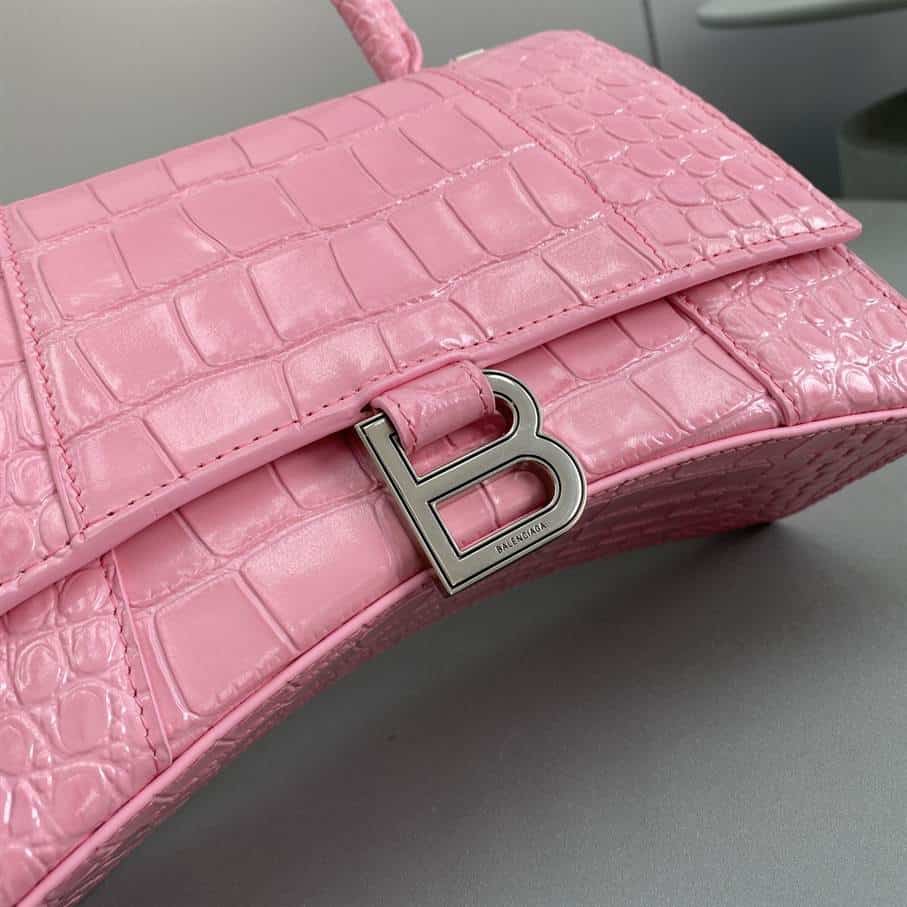 Women'S Hourglass Small Handbag In Light Pink - BHB11 - 3