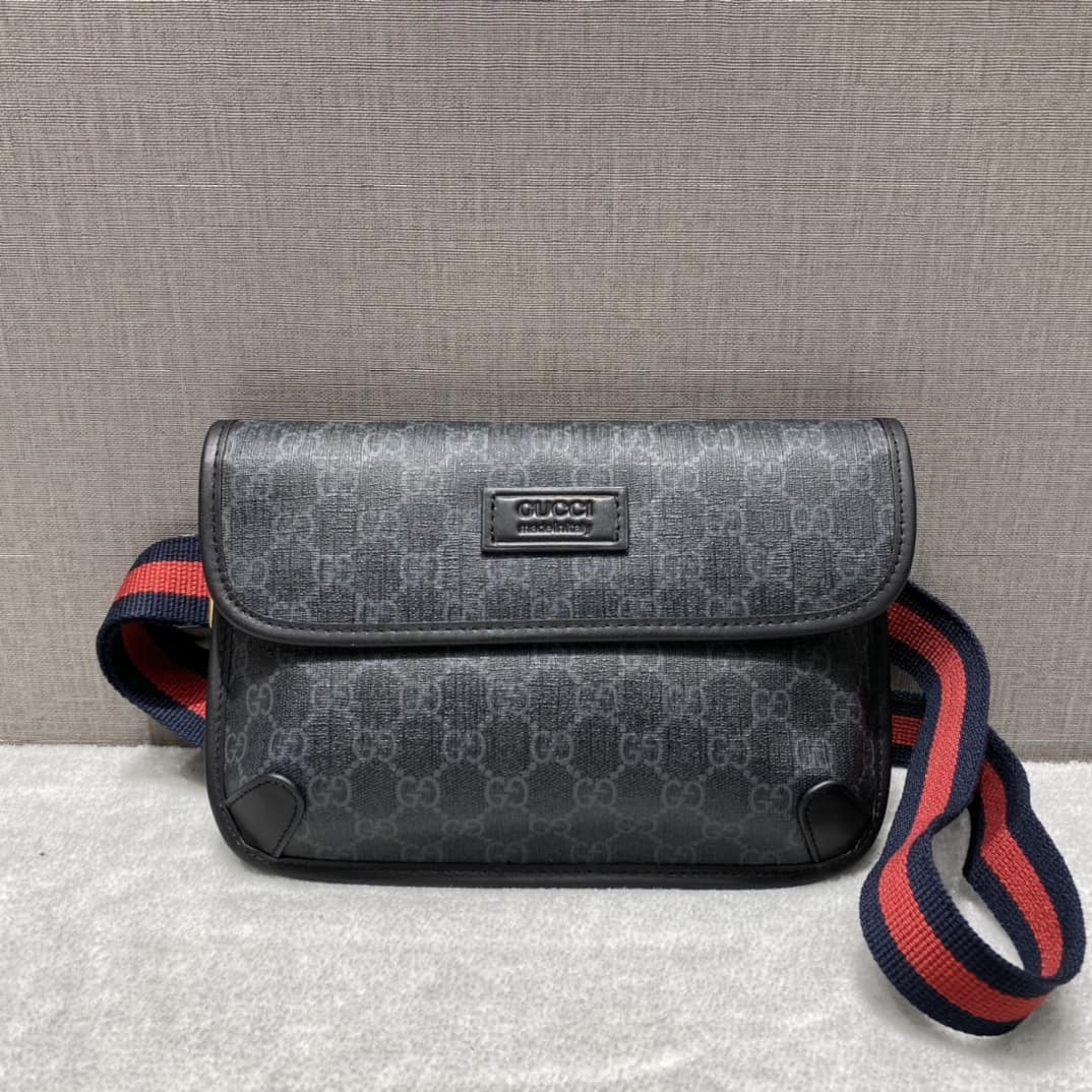 GG Black belt bag - GBB47 - 2