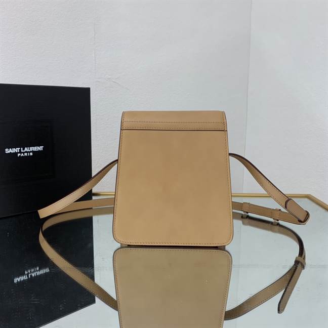 Kaia North/South Satchel In Vegetable-Tanned Leather - YPS12 - 3