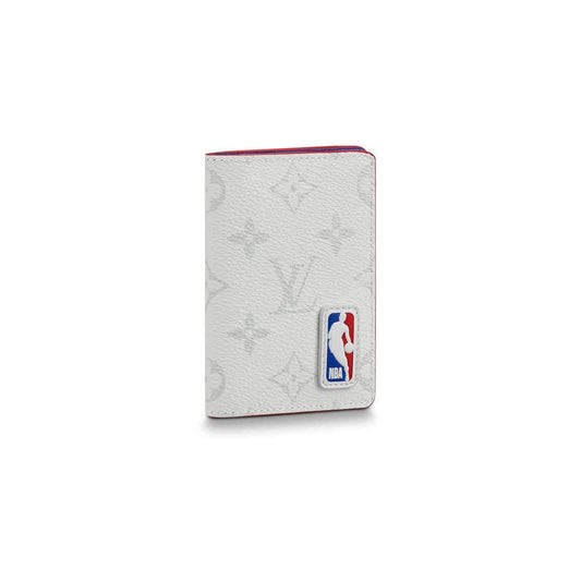 Lv X Nb Pocket Organiser Wallet Monogram Antarctica Coated Canvas M80103 - WPR020 - 1