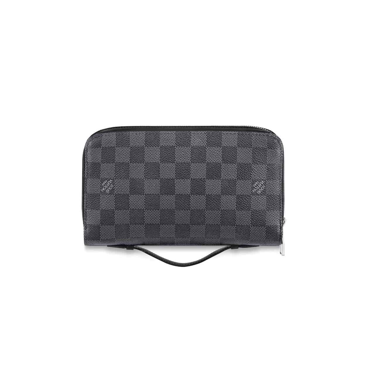 Louis Vuitton Zippy Xl Wallet Damier Graphite Canvas N41503 - WPR022 - 1