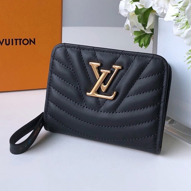 Louis Vuitton New Wave Zipped Compact Wallet Black - WPR106 - 2