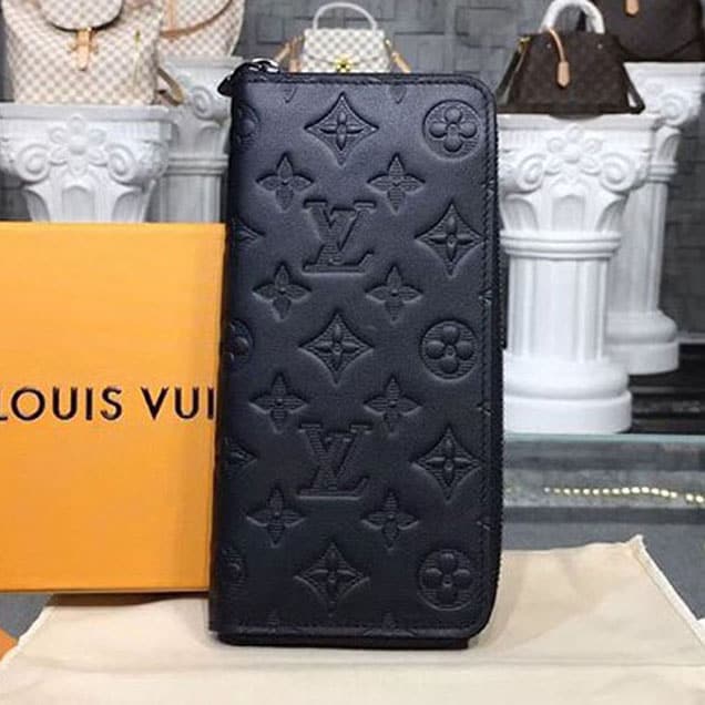 Louis Vuitton Shadow Calfskin Zippy Wallet - WPR113 - 2