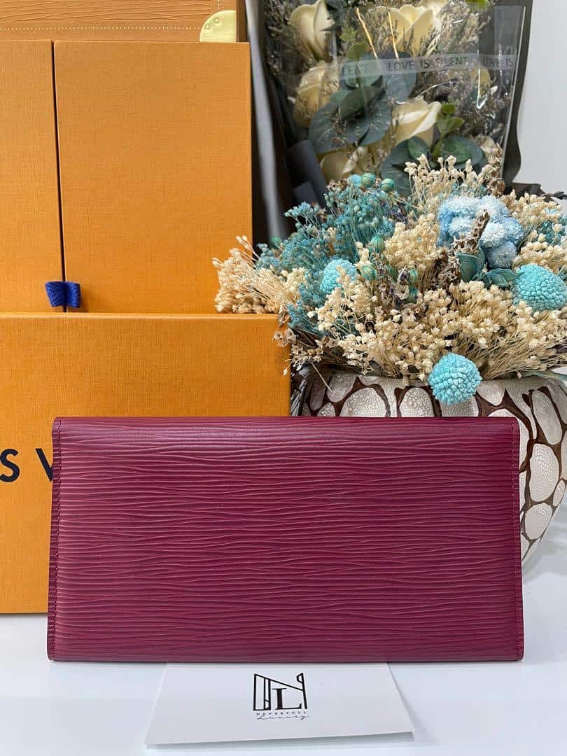 Louis Vuitton Josephine Wallet Epi Fuchsia Leather - WPR071 - 3