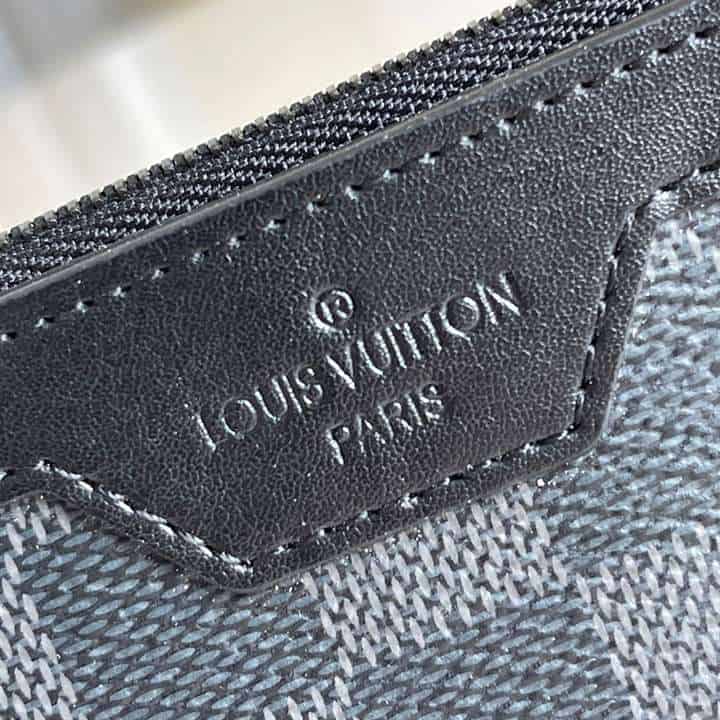 M80465 Louis Vuitton Brazza Wallet Ink Watercolor Cowhide Leather - WPR59 - 3